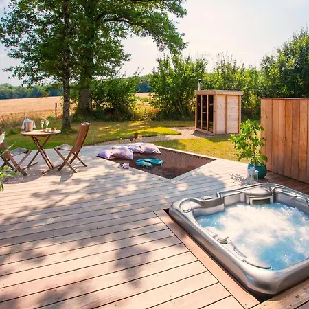 Gite La Parenthese Pour 2 Avec Spa Et Sauna Privatif Saint-Fargeau  Exterior foto